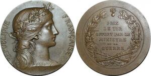 P4794 France Médaille Daniel Dupuis Prix de Tir Offert Ministre Guerre -> Faire offre
