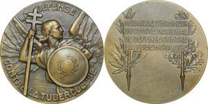 P4800 France Médaille Défense Contre la Tuberculose Gontaux SUP -> Faire offre