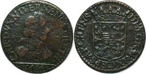 P4852 France Charleville Liard Charles Ier de Gonzague 3e type 1614 Charleville