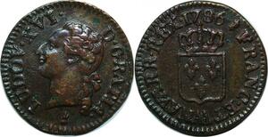 P4865 Rare France Liard Louis XVI 1786 AA Metz SUP -> Faire offre