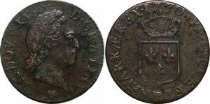 P4876 Rare France Demi Sol vieille tête Louis XV 1770 BB Strasbourg SUP -> F offre