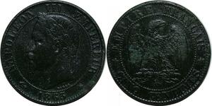 P4890 France 5 Centimes Napoléon III 1865 A Paris -> Faire offre