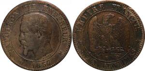 P4902 France 2 Centimes Cérès 1857 B Rouen ->Faire offre