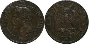 P4904 France 2 Centimes Napoléon III 1861 A Paris -> Faire offre