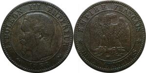 P4917 France 2 Centimes Napoléon III 1856 W Lille ->Faire offre