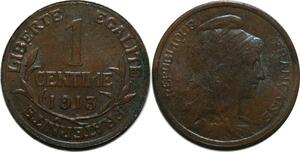 P4919 France 1 Centime Dupuis 1913 SUP ->Faire offre
