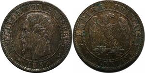 P4920 Rare France 1 Centime Napoléon III 1853 A Paris FDC !! -> Make offer