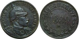 P4948 Medal Germany Wilhelm II 1889 vor 1914 Kaisermanöver  -> Make offer
