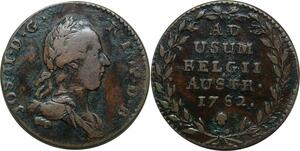 P4961 Austrian Netherlands 2 Liards Oorden Joseph II 1782 Bruxelles