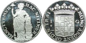 P4973 Netherlands Gulden Utrecht Provincie 1681 Silver Proof -> Make offer