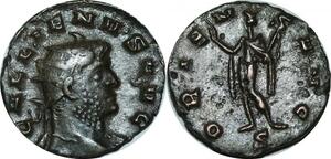 P4989 Roman Antoninien Gallien 266 Milan Oriens AU -> Make offer