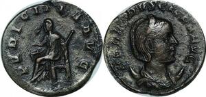 P4995 Antoninianus Herennia Etruscilla 249-251 Rome Pvdicitia -> Make offer