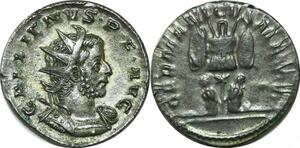 P4999 Rare Roman Antoninianus Gallienus 253 268 Colonia Agrippinensis Cologne AU