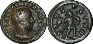 P5002 Roman Faux d'époque Denier Severus Alexander Rome AD 231-235 Mars Vltor