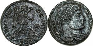 P5009 Rare Centenionalis Nummus Constantin Ier Le Grand 323 324 Trèves Str AU