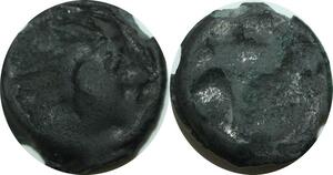 P5019 France Gauloise Senons région Sens Potin à la tête d'Indien ->Faire offre