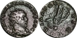 P5316 Roman Coin Antoninien Valerien Ier 253-260 Antioche Victoria Avgg Silver