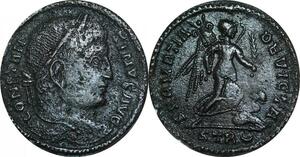 P5366 Roman Coin Centenionalis Constantine I The Great 323 324 Trèves STR