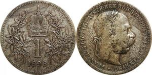P5471 Austria Corona Franz Joseph I 1896 Silver -> M Offer