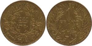 O134 Tunisie 1 Franc Chambre du Commerce 1941 Superbe -> Make offer