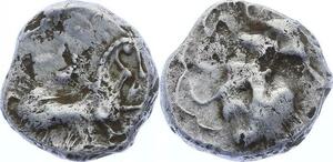 O2460 Rare Denier Eduens Bibracte Mont-Beuvray Cheval à Droite Argent ->M offre