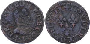 O2870 Château-Regnault Double Tournois François de Bourbon s.d ->Make offer