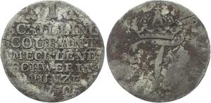 O3080 Germany Mecklenburg 1 Schilling Courant Friedrich II 1770 Silver ->M Offer