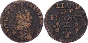 O3250 Liard Louis XIV 1698 Besançon-> Make offer