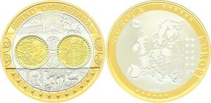 O4170 Medaille Europa Spain Espana Argent 999% BE Proof PF ->M offre