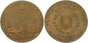 O4460 Medal Great Britain Napoleon Treaty Amiens Peace 1801 AU -> M offer