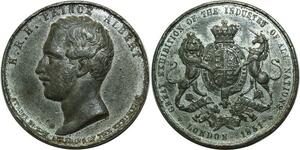 O5062 Medal United Kingdom Hannover Prince Albert London Exhibition 1851