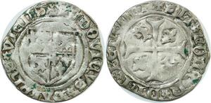 O7392 Rare France Dauphins du Viennois Blanc Louis XI 1423-1483 Romans -> Make offer