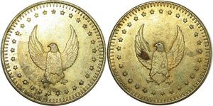 O8261 Token USA Eagle Aigle AU ->Make offer