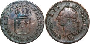 O8370 France Sol Louis XVI 1782 R Orléans ->Make offer