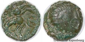 S4272 Rare France Pagus Catuslugi Sanctuaire Bois L'Abbé Seine-Maritime Bronze