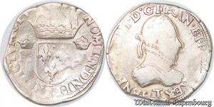 S4293 Rare France Teston Henri  Argent Silver ->Faire Offre