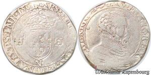 S4300 Rare France Teston Henri II 1561 N MontpellI Argent Silver - Faire Offre