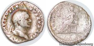 S4317 Denier Romain Vespasian 69-79 Rome Argent Silver - Faire Offre