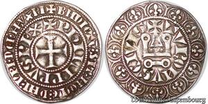 S4380 Rare France Philippe IV Gros Tournois à l'O rond Argent Silver - Faire Offre