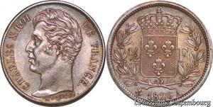 S4522 Rare France 1/2 Franc Charles X 1826 A Paris Silver Superbe + Faire Offre