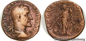 S4797 Rare Sesterce Maximinus Thrax 235-238 Aeqvitas à identifI