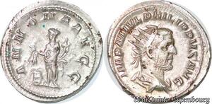 S4837 Rare Rome Antoninien Philippe I L'Arabe Annona Avgg 247 SUP >M offer