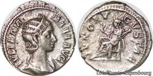 S4840 Rome Denarius Julia Mamaea Augusta Ivno Avgvstaead 222-235