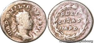 S4843 Rome Antoninien Philippe I L'Arabe Feli Citas Impp 244-249 Fouée ?