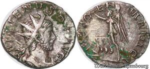 S4856 Rare Trèves Antoninien Gallien 259 Vict Germanica -> Make Offer