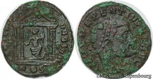 S4883 Follis Maxentius Temple Reverse Conserv Vrb Svae Aos 307-312 AD >M offer