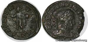 S4921 Follis Constantin I Le Grand Treveri Soli Invicto Ptr 307-337