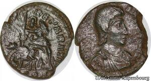 S4944 Follis Constantinvs Fel Temp Raparatio 337-350 à identifI