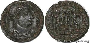 S4952 Nummis Constantin I Le Grand Thessalonique Gloria Exercitvs Smtsa
