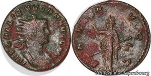 S4971 Rare Rome Antoninien R2 Gallien Pax Avgg 257 -> Faire Offre